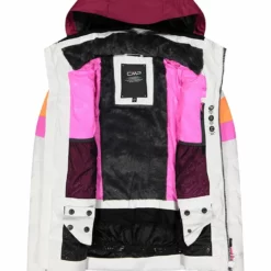 CMP Ski-/snowboardjas Wit/meerkleurig 7 CMP Ski-/snowboardjas Wit/meerkleurig -TROLLKIDS Winkel cmp ski snowboardjas wit meerkleurig 3