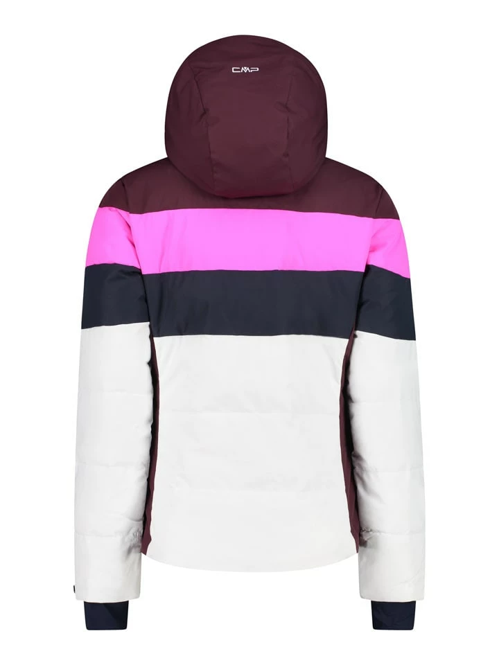 CMP Ski-/snowboardjas Wit/roze 2 CMP Ski-/snowboardjas Wit/roze - Afbeelding 2