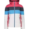 CMP Ski-/snowboardjas Wit/roze/blauw