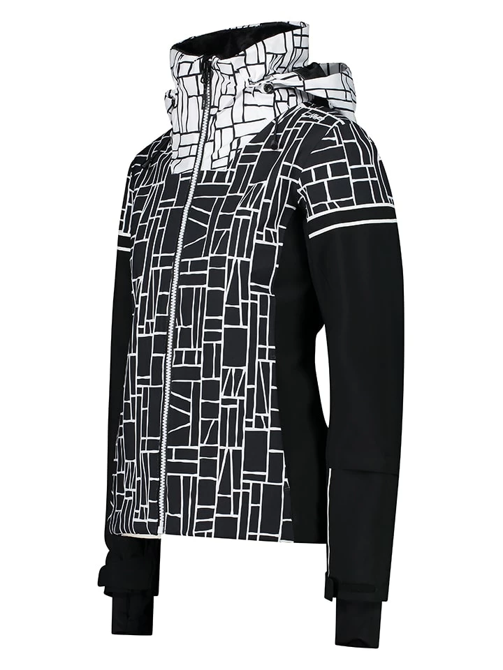 CMP Ski-/snowboardjas Zwart/wit 3 CMP Ski-/snowboardjas Zwart/wit - Afbeelding 3
