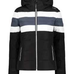 CMP Ski-/snowboardjas Zwart/wit/grijs