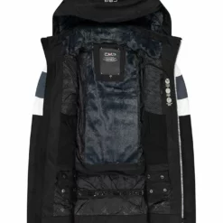 CMP Ski-/snowboardjas Zwart/wit/grijs -TROLLKIDS Winkel cmp ski snowboardjas zwart wit grijs 3