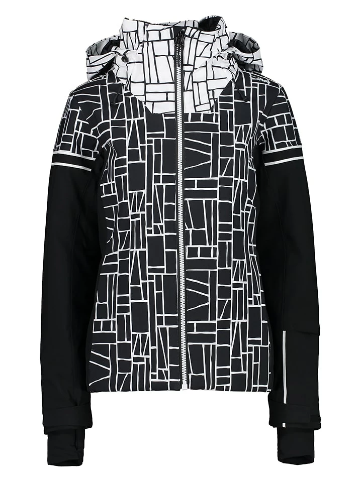 CMP Ski-/snowboardjas Zwart/wit 1 CMP Ski-/snowboardjas Zwart/wit
