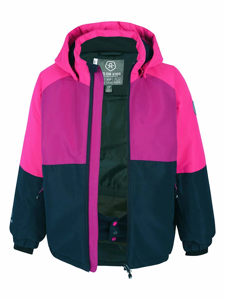 Color Kids Ski-/snowboardjas Fuchsia 3 Color Kids Ski-/snowboardjas Fuchsia - Afbeelding 3