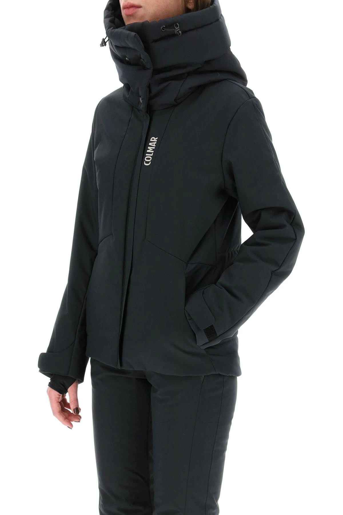 Colmar Ski Jacket With Hood-collar In Sustainable Fabric – Women 4 Colmar Ski Jacket With Hood-collar In Sustainable Fabric – Women - Afbeelding 4