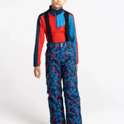 Dare 2b Ski-/snowboardbroek "Timeout II" Donkerblauw/rood