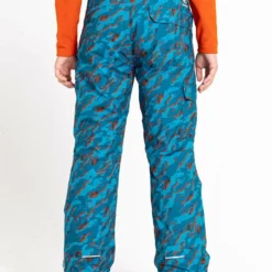 Dare 2b Ski-/snowboardbroek "Timeout II" Turquoise/oranje -TROLLKIDS Winkel dare 2b ski snowboardbroek timeout ii turquoise oranje 3