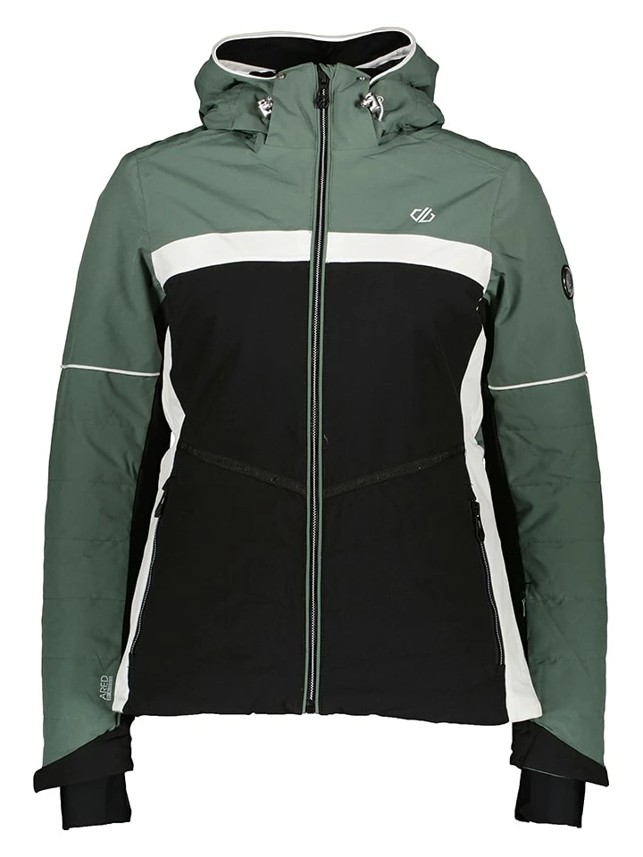 Dare 2b Ski-/snowboardjas "Conveyed " Olijfgroen/zwart 1 Dare 2b Ski-/snowboardjas "Conveyed " Olijfgroen/zwart