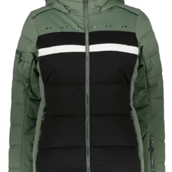 Dare 2b Ski-/snowboardjas "Crystallize" Olijfgroen/zwart