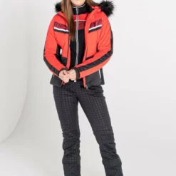 Dare 2b Ski-/snowboardjas "Dynamite" Rood/zwart