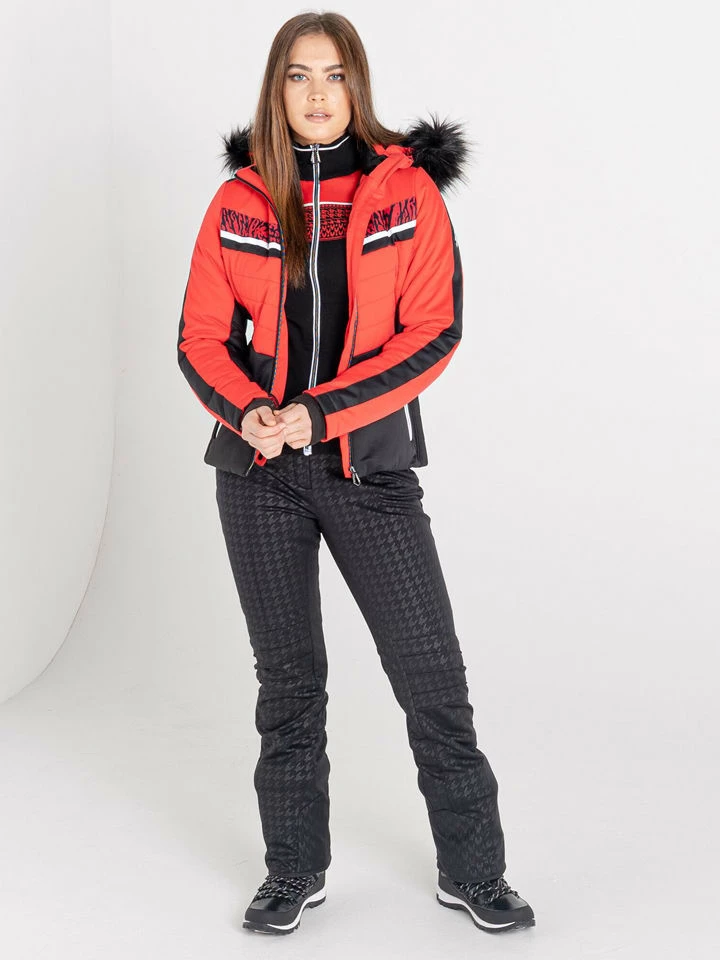 Dare 2b Ski-/snowboardjas "Dynamite" Rood/zwart 1 Dare 2b Ski-/snowboardjas "Dynamite" Rood/zwart