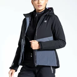 Dare 2b Ski-/snowboardjas "Equalise" Grijs/zwart