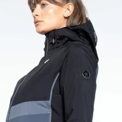 Dare 2b Ski-/snowboardjas "Equalise" Grijs/zwart -TROLLKIDS Winkel dare 2b ski snowboardjas equalise grijs zwart 3