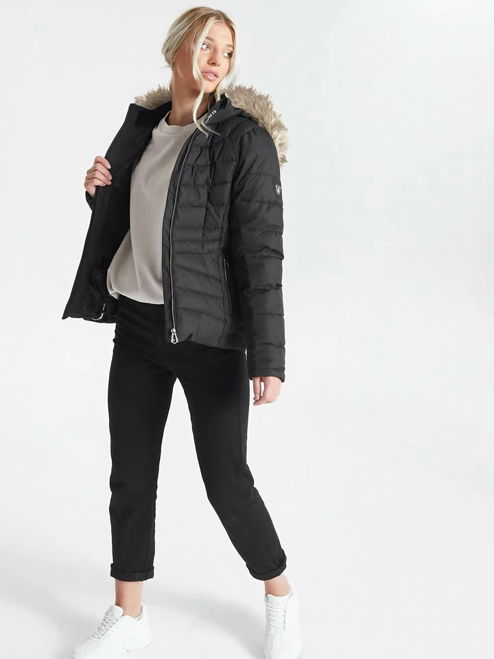 Dare 2b Ski-/snowboardjas "Glamorize II" Zwart 2 Dare 2b Ski-/snowboardjas "Glamorize II" Zwart - Afbeelding 2