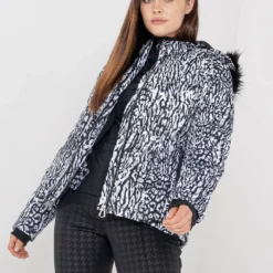 Dare 2b Ski-/snowboardjas "Glamorize II" Zwart/wit -TROLLKIDS Winkel dare 2b ski snowboardjas glamorize ii zwart wit 3