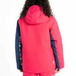 Dare 2b Ski-/snowboardjas "Glee II" Roze/donkerblauw -TROLLKIDS Winkel dare 2b ski snowboardjas glee ii roze donkerblauw 2