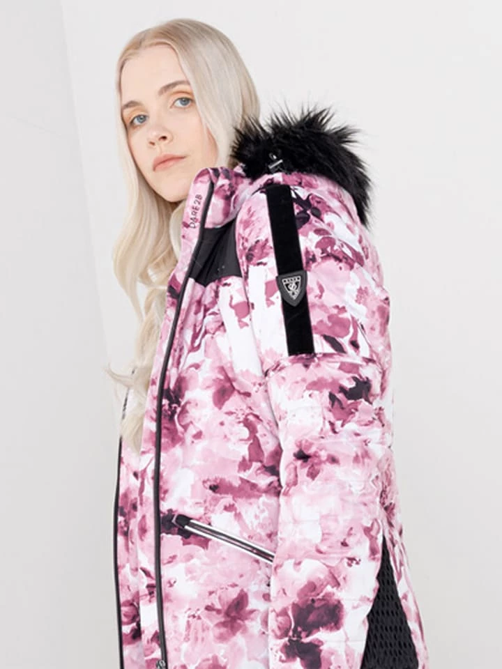 Dare 2b Ski-/snowboardjas "Prestige" Roze/zwart 3 Dare 2b Ski-/snowboardjas "Prestige" Roze/zwart - Afbeelding 3