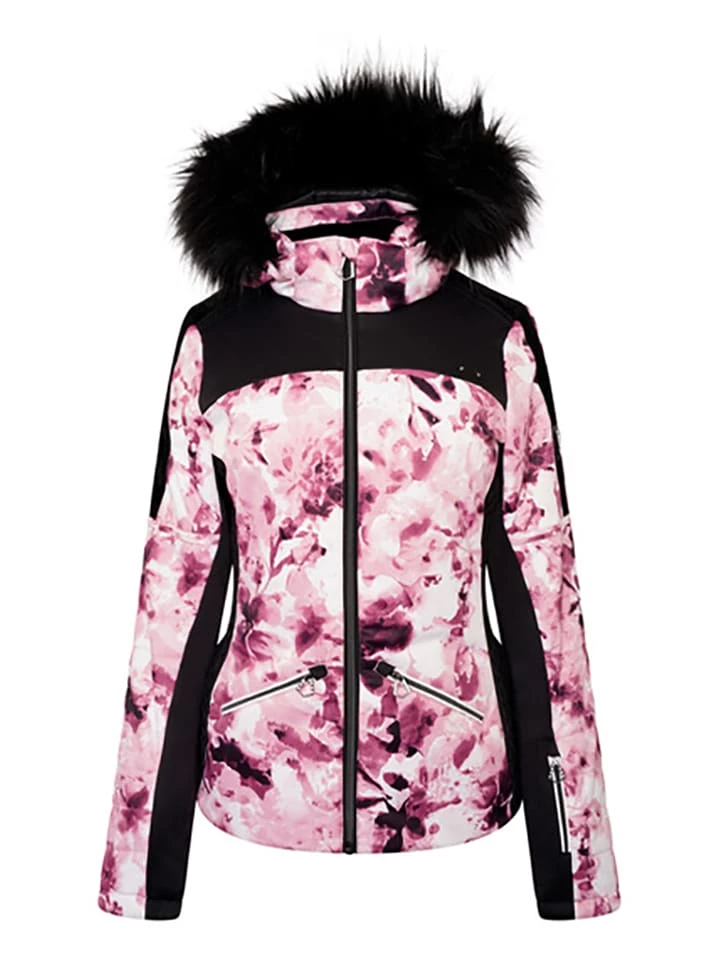 Dare 2b Ski-/snowboardjas "Prestige" Roze/zwart 4 Dare 2b Ski-/snowboardjas "Prestige" Roze/zwart - Afbeelding 4