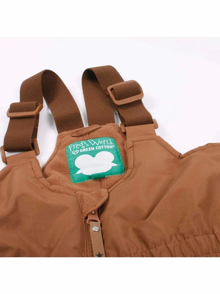 Ski-/snowboardbroek Lichtbruin 3 Ski-/snowboardbroek Lichtbruin - Afbeelding 3