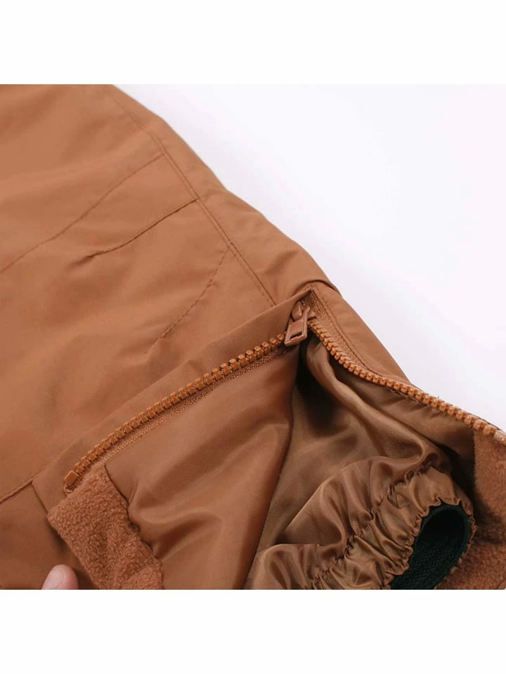 Ski-/snowboardbroek Lichtbruin 5 Ski-/snowboardbroek Lichtbruin - Afbeelding 5