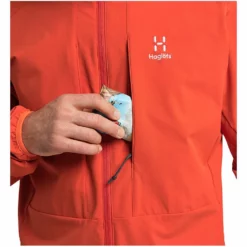 Haglöfs Ski-/snowboardjas "Discover Touring" Oranje -TROLLKIDS Winkel haglofs ski snowboardjas discover touring oranje 5