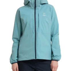 Haglöfs Ski-/snowboardjas "Discover Touring" Turquoise -TROLLKIDS Winkel haglofs ski snowboardjas discover touring turquoise 2