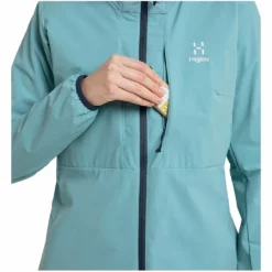 Haglöfs Ski-/snowboardjas "Discover Touring" Turquoise -TROLLKIDS Winkel haglofs ski snowboardjas discover touring turquoise 5