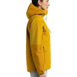 Haglöfs Ski-/snowboardjas "Gondol" Geel -TROLLKIDS Winkel haglofs ski snowboardjas gondol geel 2