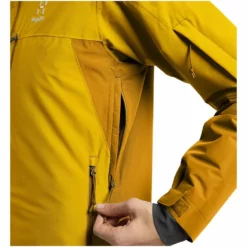 Haglöfs Ski-/snowboardjas "Gondol" Geel -TROLLKIDS Winkel haglofs ski snowboardjas gondol geel 6