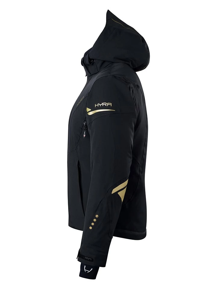 Ski-/snowboardjas "Milano" Zwart 2 Ski-/snowboardjas "Milano" Zwart - Afbeelding 2