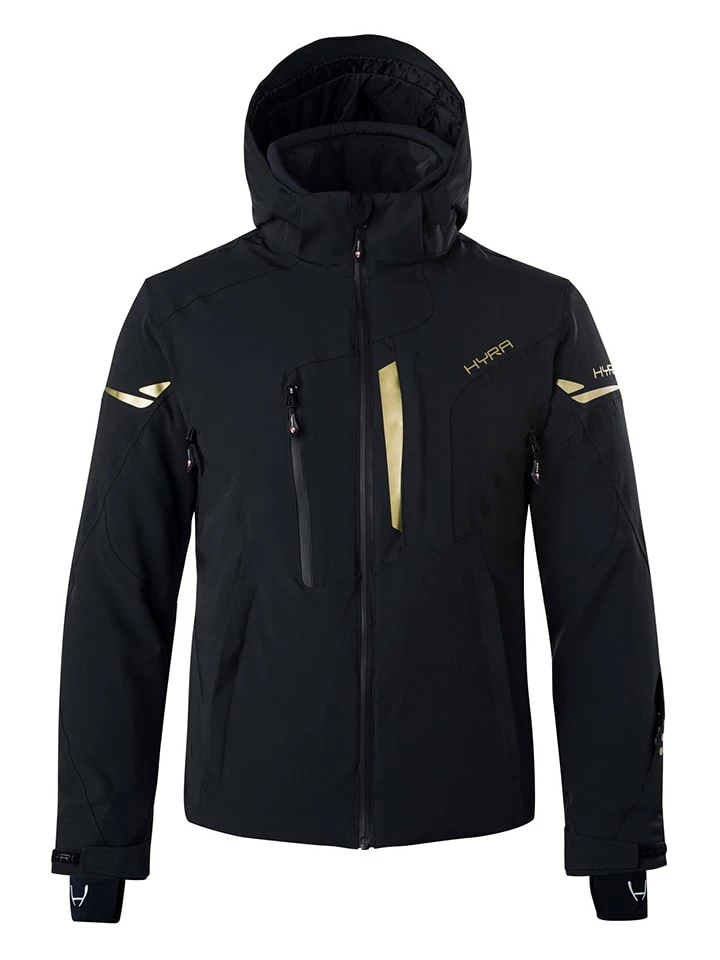 Ski-/snowboardjas "Milano" Zwart 1 Ski-/snowboardjas "Milano" Zwart