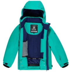 Kamik Ski-/snowboardjas "Aura" Groen 5 Kamik Ski-/snowboardjas "Aura" Groen -TROLLKIDS Winkel kamik ski snowboardjas aura groen 2