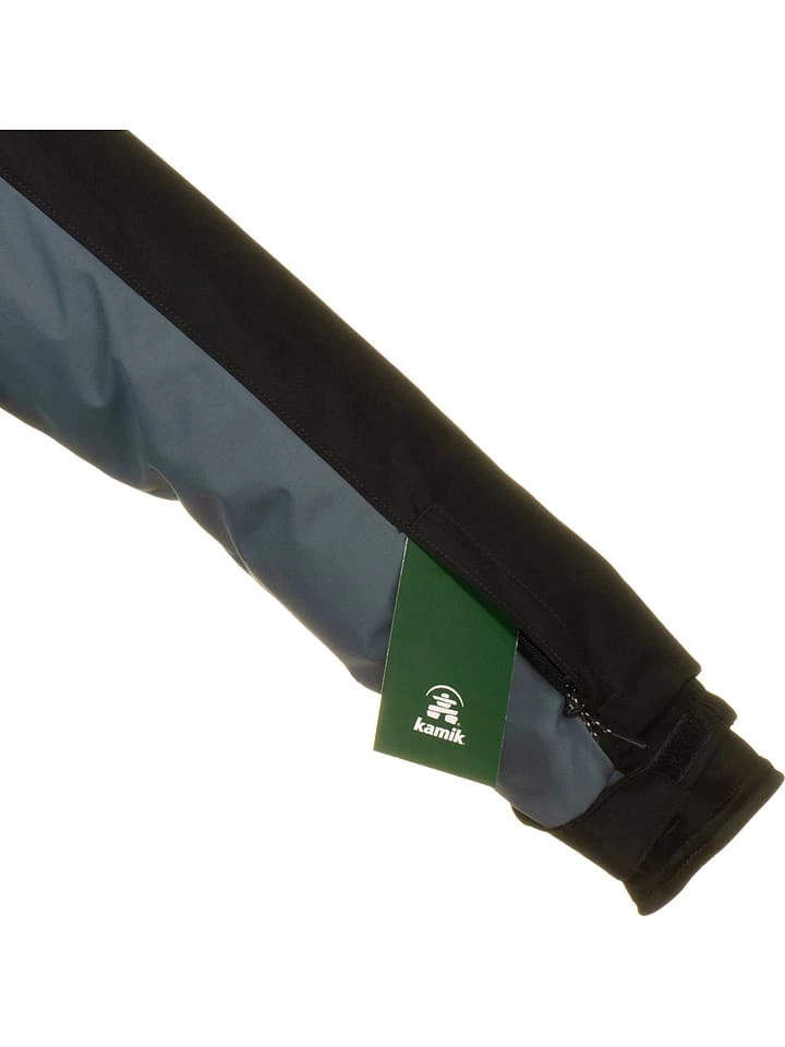 Kamik Ski-/snowboardjas "Hudson" Blauwgrijs/zwart 5 Kamik Ski-/snowboardjas "Hudson" Blauwgrijs/zwart - Afbeelding 5