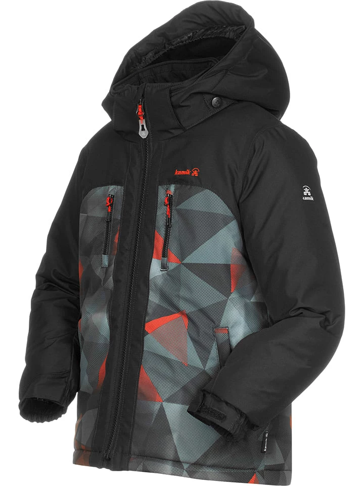 Kamik Ski-/snowboardjas "Jeremy" Zwart 2 Kamik Ski-/snowboardjas "Jeremy" Zwart - Afbeelding 2