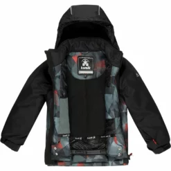 Kamik Ski-/snowboardjas "Jeremy" Zwart 8 Kamik Ski-/snowboardjas "Jeremy" Zwart -TROLLKIDS Winkel kamik ski snowboardjas jeremy zwart 3