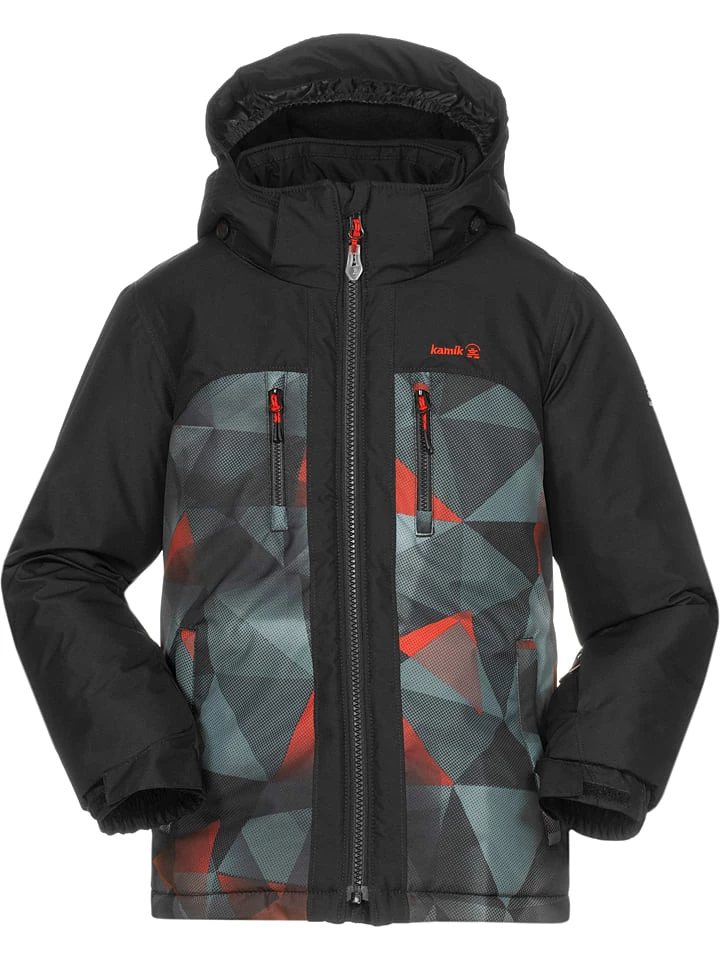 Kamik Ski-/snowboardjas "Jeremy" Zwart 1 Kamik Ski-/snowboardjas "Jeremy" Zwart