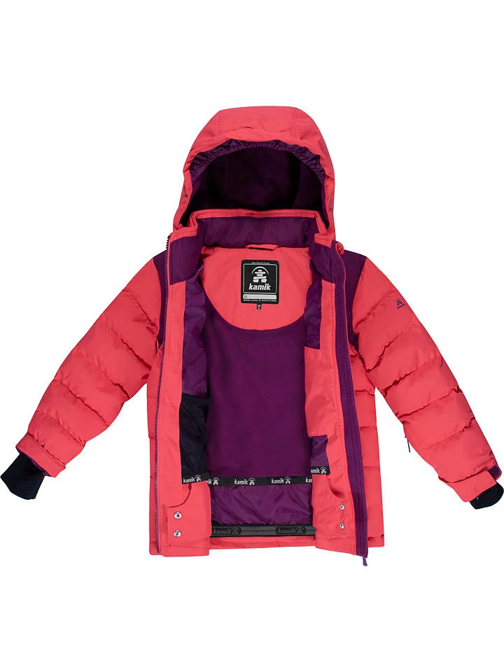 Kamik Ski-/snowboardjas "Zinn" Rood/bordeaux 4 Kamik Ski-/snowboardjas "Zinn" Rood/bordeaux - Afbeelding 4