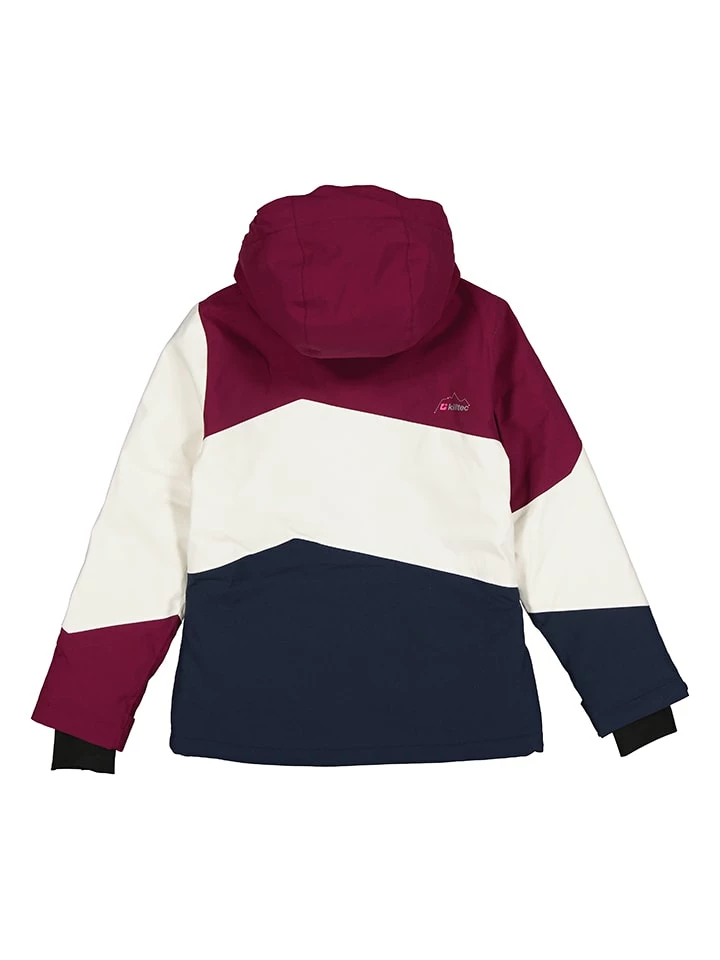 Killtec Ski-/snowboardjas Bordeaux/donkerblauw 3 Killtec Ski-/snowboardjas Bordeaux/donkerblauw - Afbeelding 3