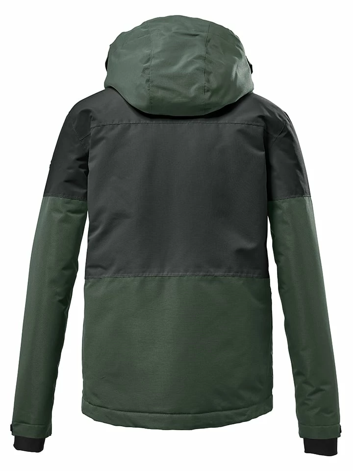 Killtec Ski-/snowboardjas Groen/antraciet 2 Killtec Ski-/snowboardjas Groen/antraciet - Afbeelding 2