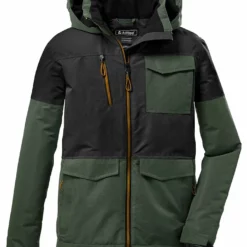 Killtec Ski-/snowboardjas Groen/antraciet