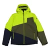 Killtec Ski-/snowboardjas Kaki/neongroen