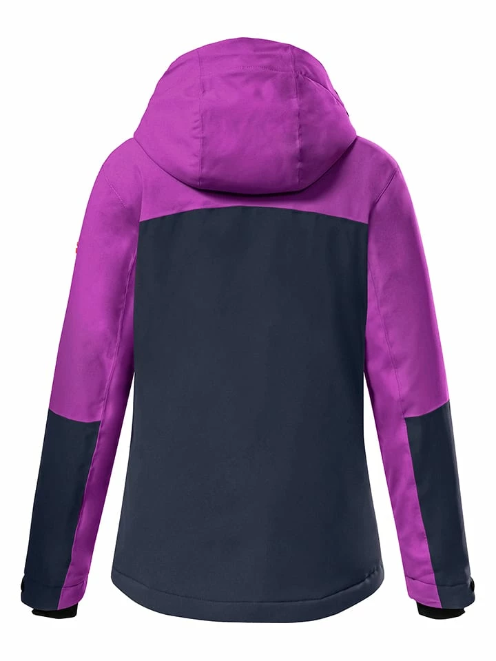 Killtec Ski-/snowboardjas Paars/donkerblauw 2 Killtec Ski-/snowboardjas Paars/donkerblauw - Afbeelding 2