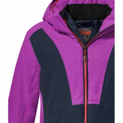 Killtec Ski-/snowboardjas Paars/donkerblauw 7 Killtec Ski-/snowboardjas Paars/donkerblauw -TROLLKIDS Winkel killtec ski snowboardjas paars donkerblauw 2
