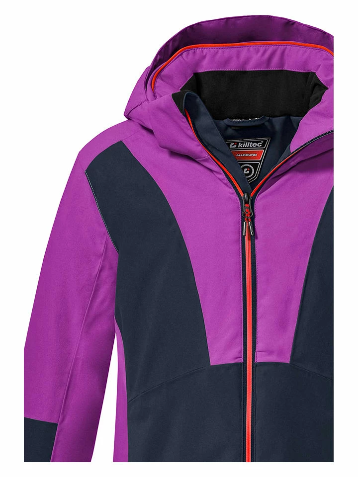 Killtec Ski-/snowboardjas Paars/donkerblauw 3 Killtec Ski-/snowboardjas Paars/donkerblauw - Afbeelding 3