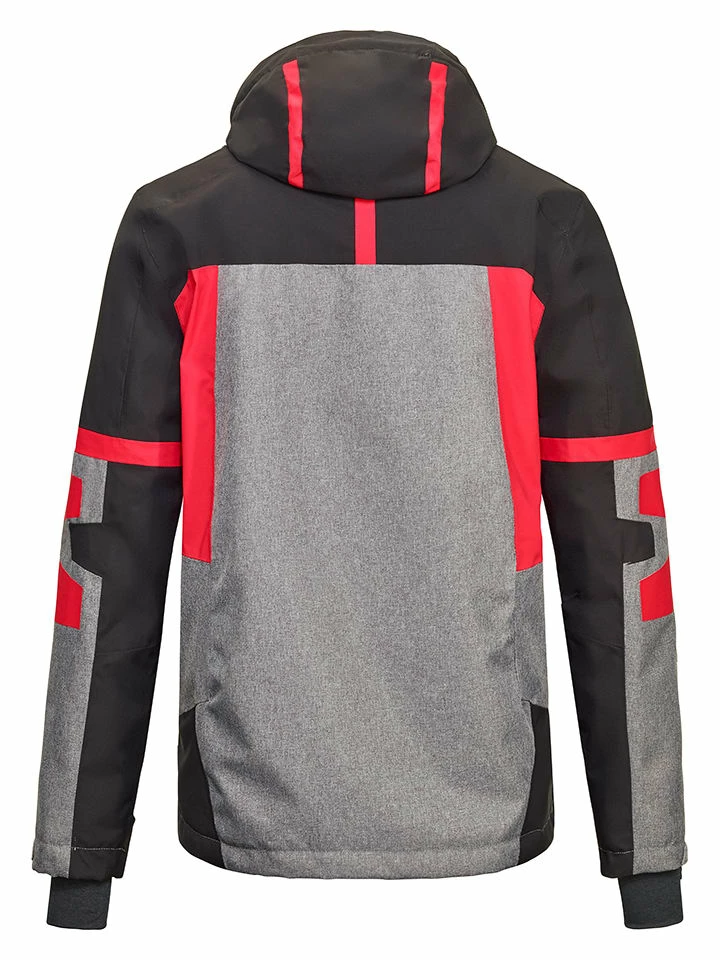 Killtec Ski-/snowboardjas "Savognin" Grijs 2 Killtec Ski-/snowboardjas "Savognin" Grijs - Afbeelding 2