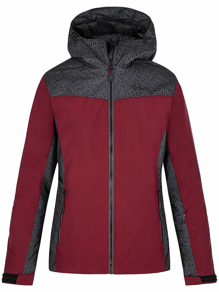 KILPI Ski-/snowboardjas "Flip" Rood/antraciet 1 KILPI Ski-/snowboardjas "Flip" Rood/antraciet