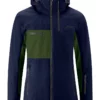 Maier Sports Ski-/snowboardjas "Backline" Donkerblauw/olijfgroen