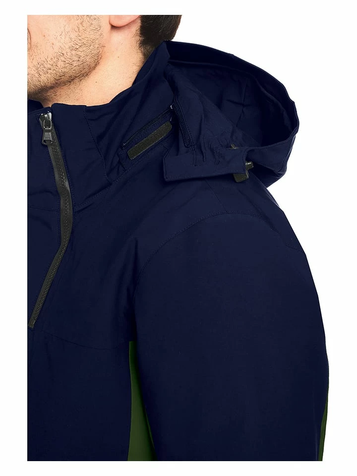 Maier Sports Ski-/snowboardjas "Backline" Donkerblauw/olijfgroen 4 Maier Sports Ski-/snowboardjas "Backline" Donkerblauw/olijfgroen - Afbeelding 4
