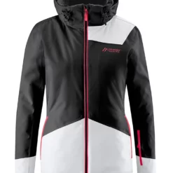 Maier Sports Ski-/snowboardjas "Silvia" Zwart/wit