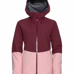 Odlo Ski-/snowboardjas "Bluebird" Bordeaux/lichtroze -TROLLKIDS Winkel odlo ski snowboardjas bluebird bordeaux lichtroze 2